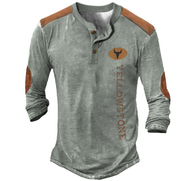 Metro Arden Men's Henley Shirt
