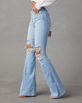 Indigo Arden Wide-Leg Jeans