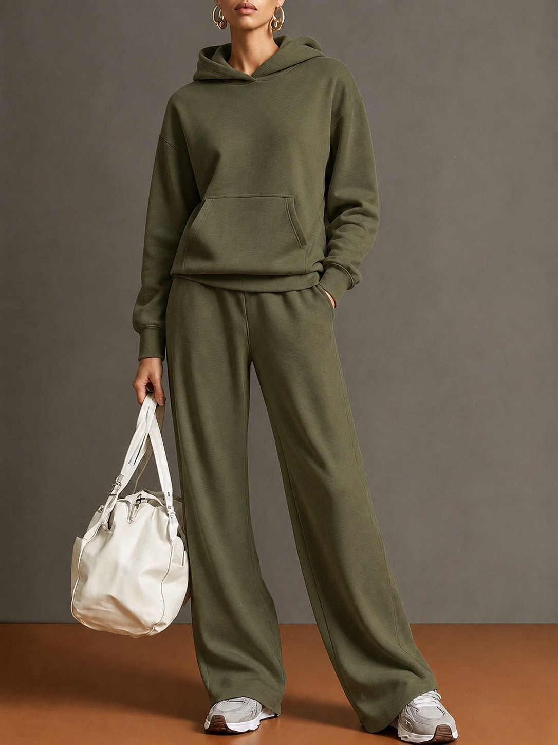 Sera Knit Wide-Leg Tracksuit