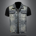 District Men's Denim Vest