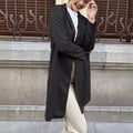 Lumen Velvet Trench Coat