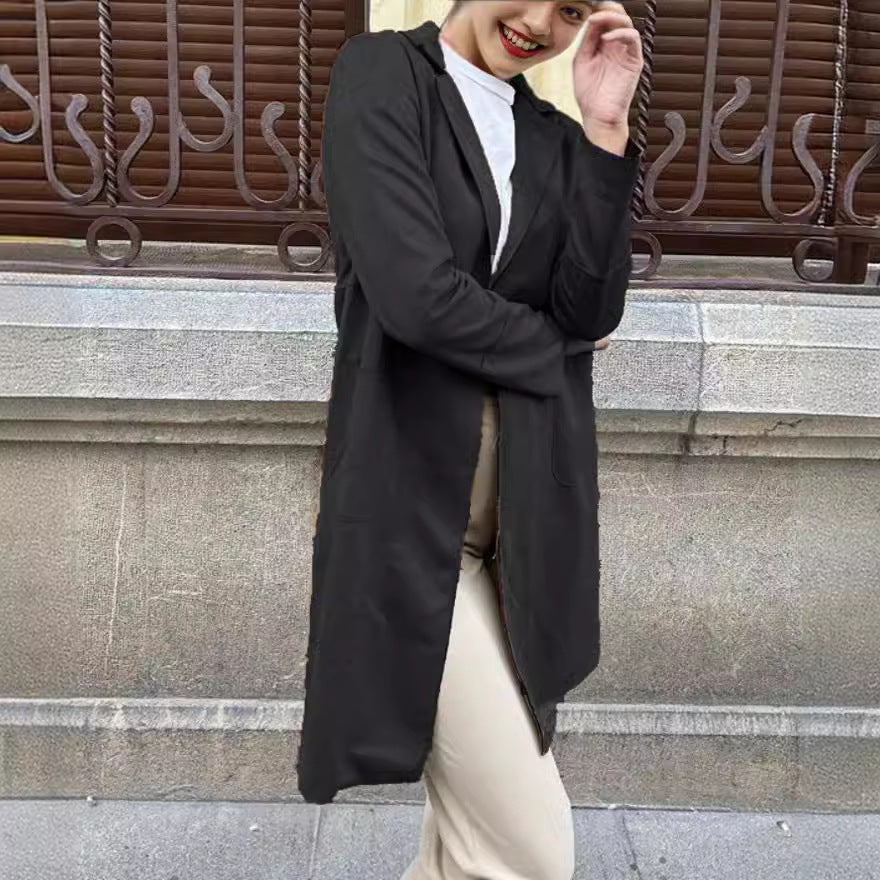 Lumen Velvet Trench Coat