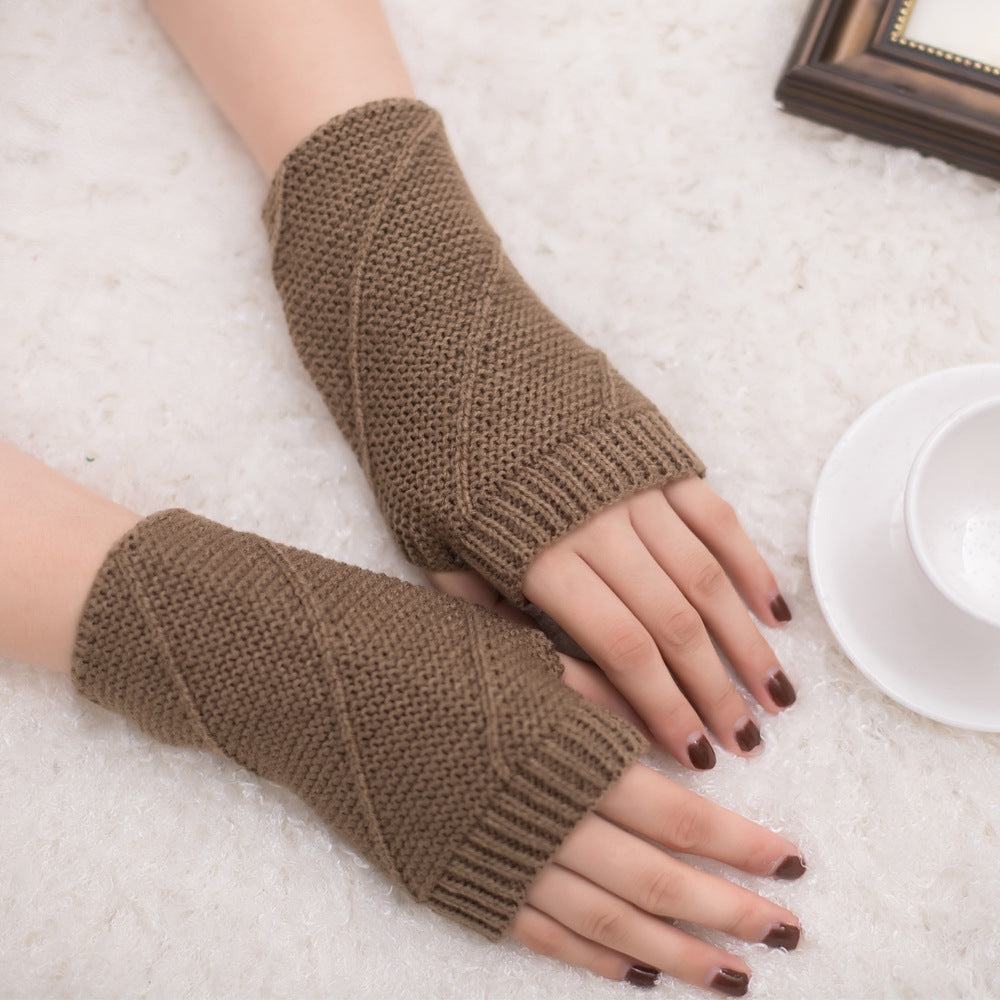 Ember Knit Warm Gloves