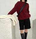Hearth Retro Solid Sweater