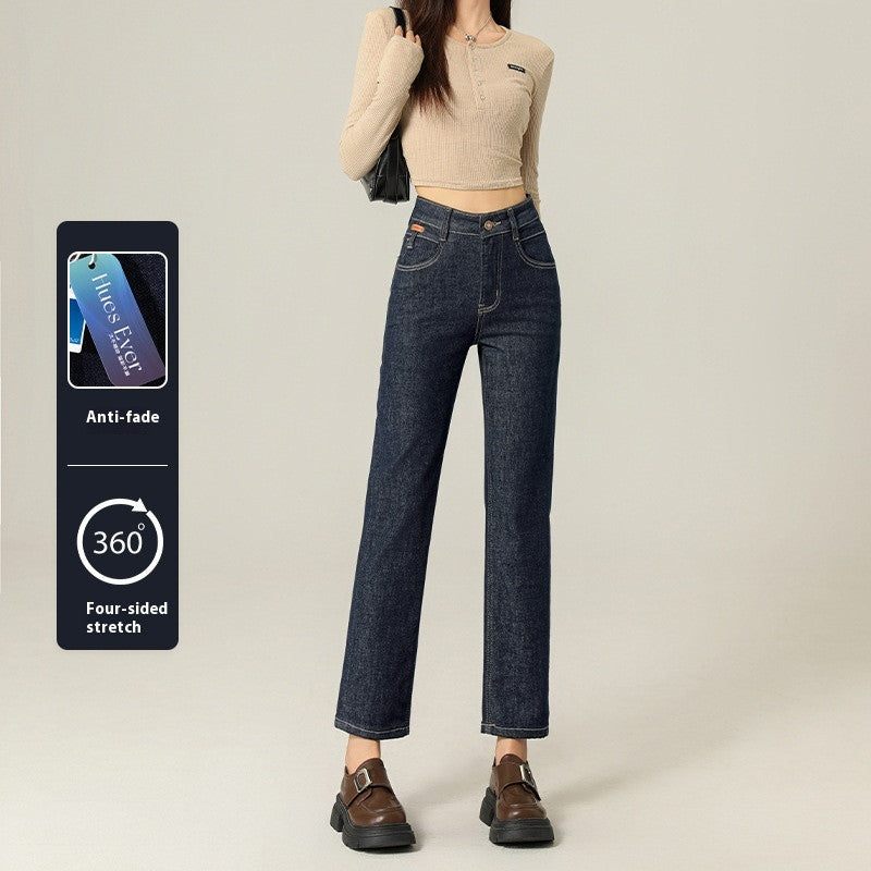 Indigo Harlow Straight Jeans