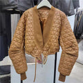 Halo Leather Quilted Biker Jacket