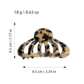 Ember Acetate Hair Clip