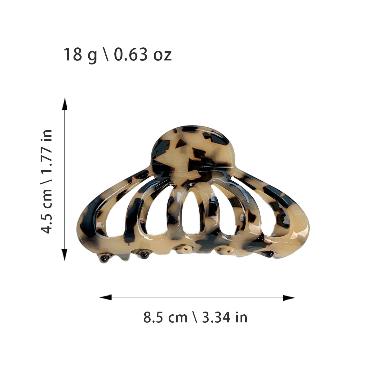 Ember Acetate Hair Clip