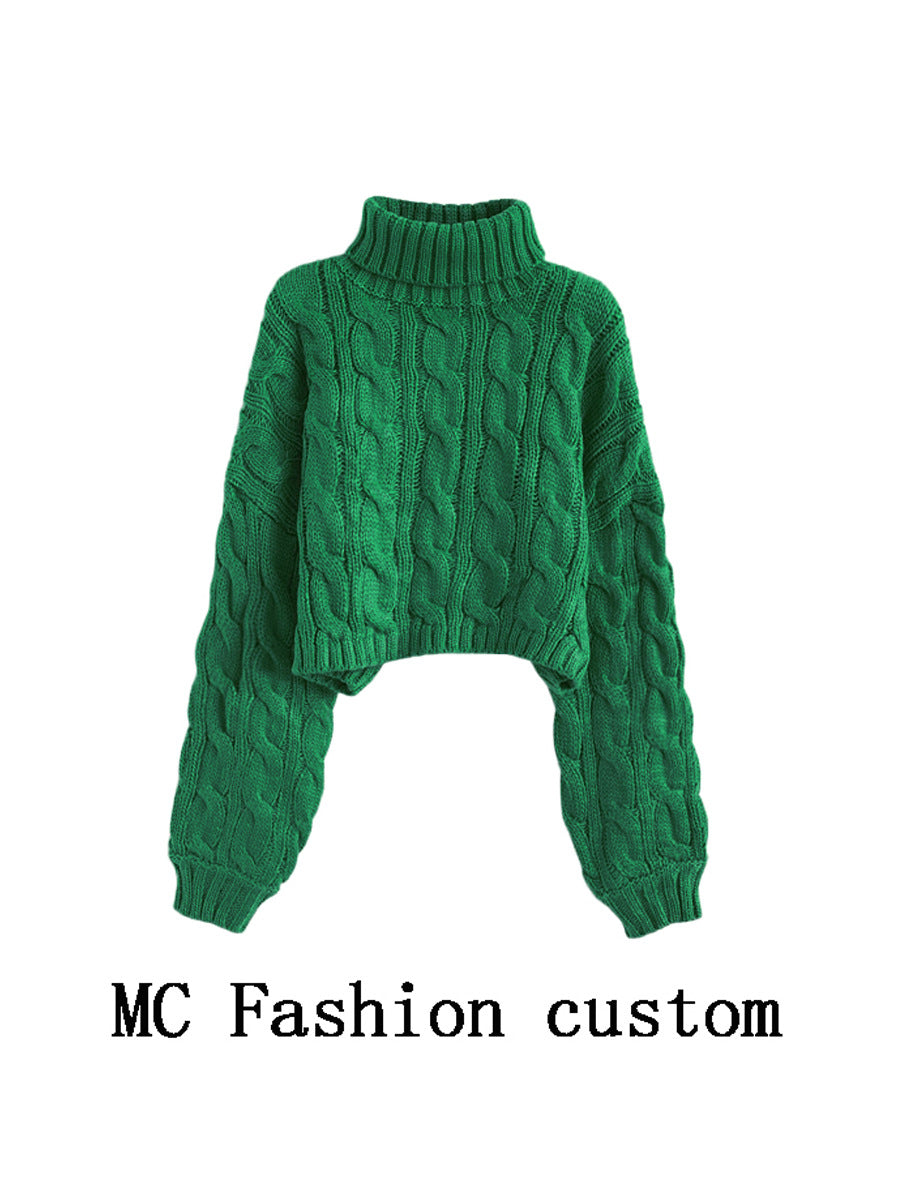 Hearth Cable-Knit Knit Turtleneck Pullover