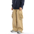 Rover Men's Straight Multi-Pocket Pocket Cargo Pants