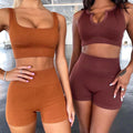 SculptForm Knit Seamless Yoga Set