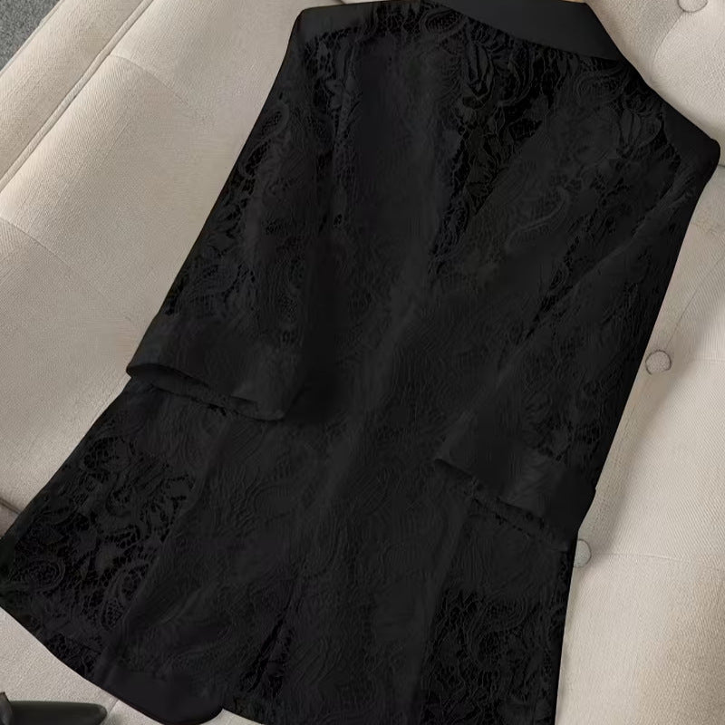 Aurelia Arden Lace Blazer