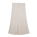 Sway Satin Silky Slim Midi Skirt