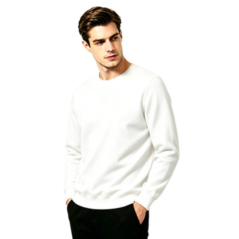 District Men's Crew-Neck Solid Pullover