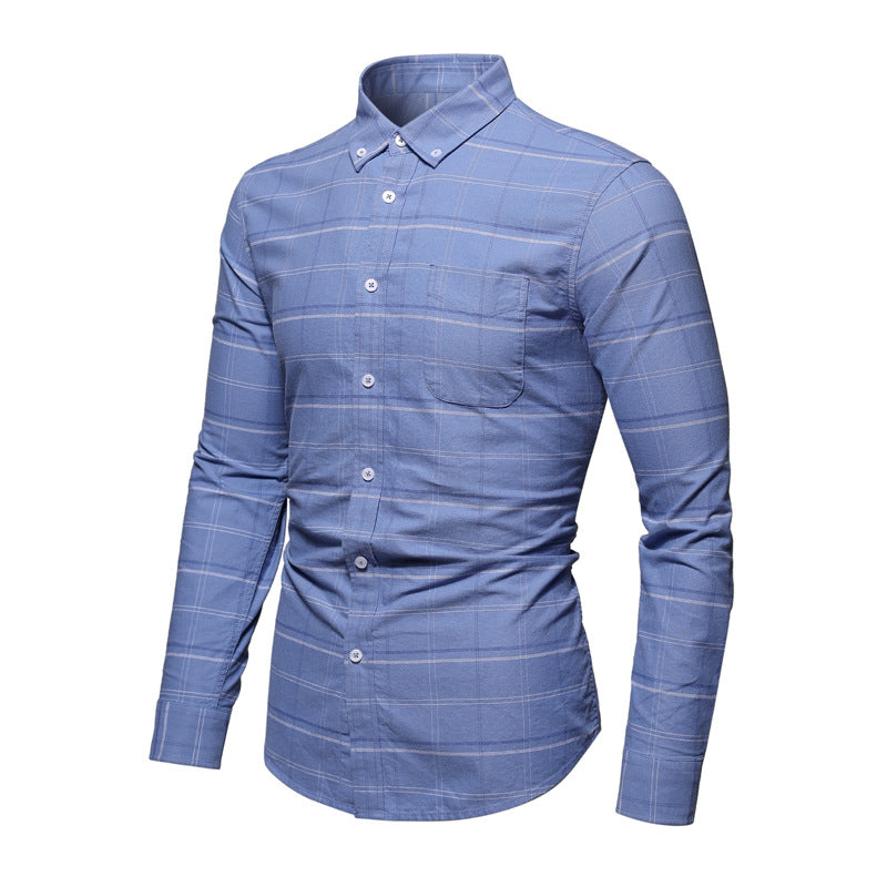 Metro Men's Plaid Shirt