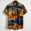 Metro Bexley Men's Short-Sleeve Linen Shirt