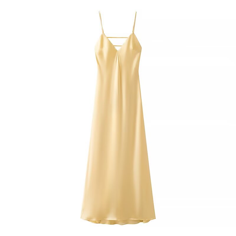 Sway Satin Silky Midi Dress