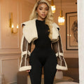 Halo Leather Short Jacket