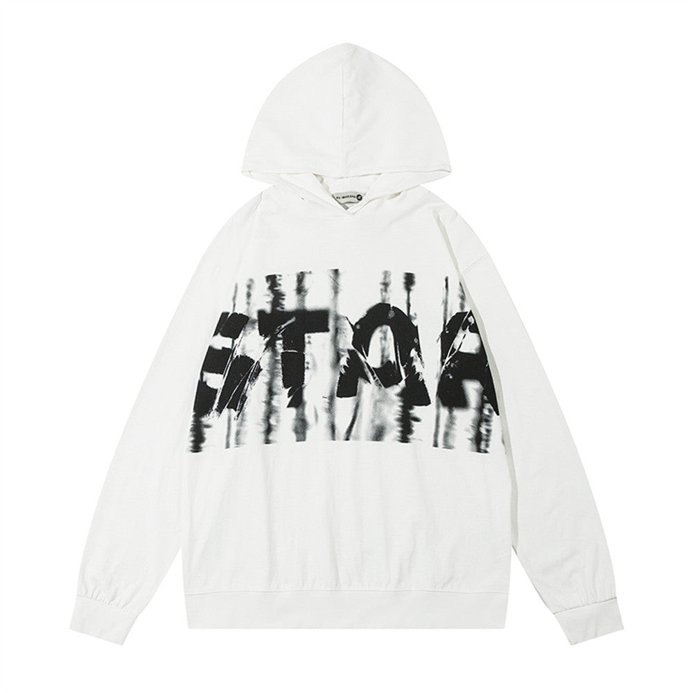 Archive Men's Long-Sleeve Hooded Printed T-Shirt