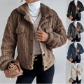 Cove Plush Fleece-Lined Lapel Jacket