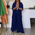 Flow Linen Cotton Wide-Leg Cardigan