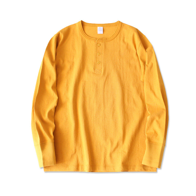 Metro Men's Seamless Long-Sleeve Henley Shirt