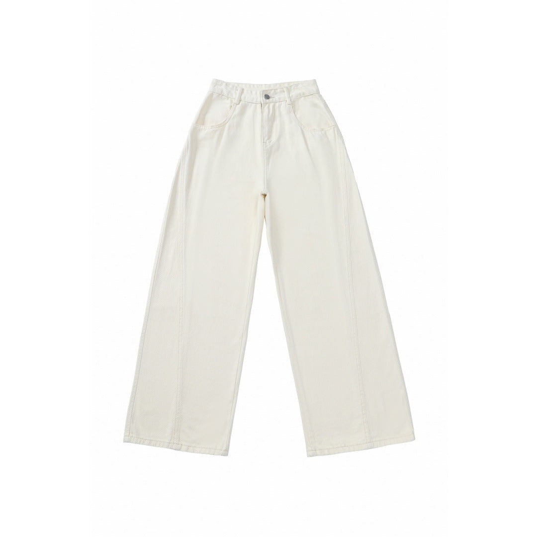 Drift Straight-Leg Sweatpants in Off-White