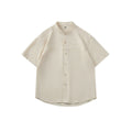 Metro Men's Linen-Look Short-Sleeve Shirt