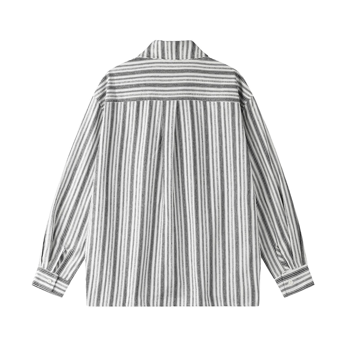 Metro Men's Striped Cotton-Linen Shirt, view 2