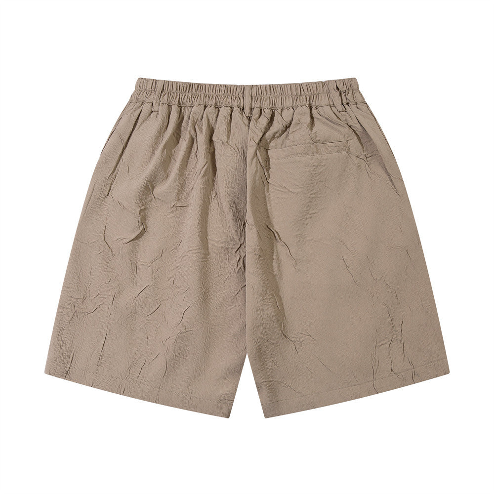 Rover Men's Pleated Solid Shorts