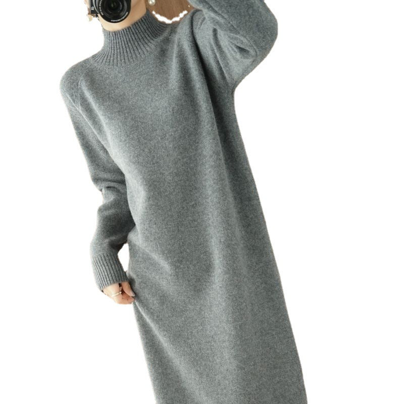 Nova Turtleneck Knit Dress