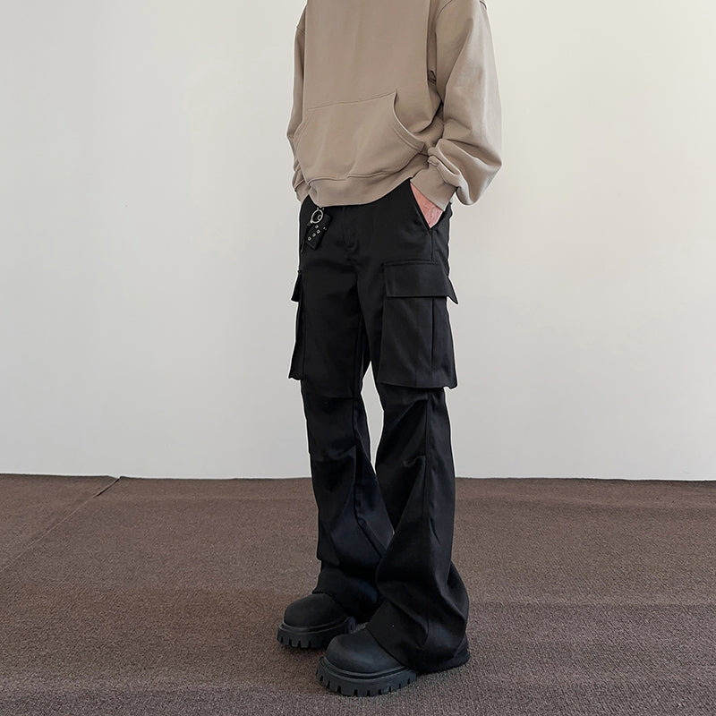 Rover Straight Pleated Cargo Pants