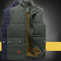 District Men's Cotton Velvet Vest