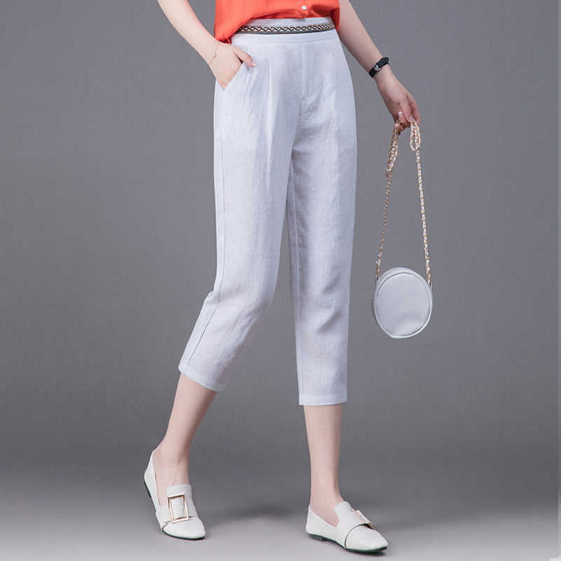 Flow Arden Linen Relaxed Trousers