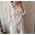Flow Linen Cotton Co-ord Set