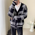 Atlas Men's Striped Retro Cardigan