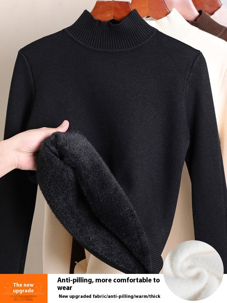 Hearth Bexley Fleece-Lined Thick Turtleneck Sweater