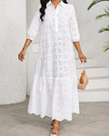 Nova Lace Shirt Dress