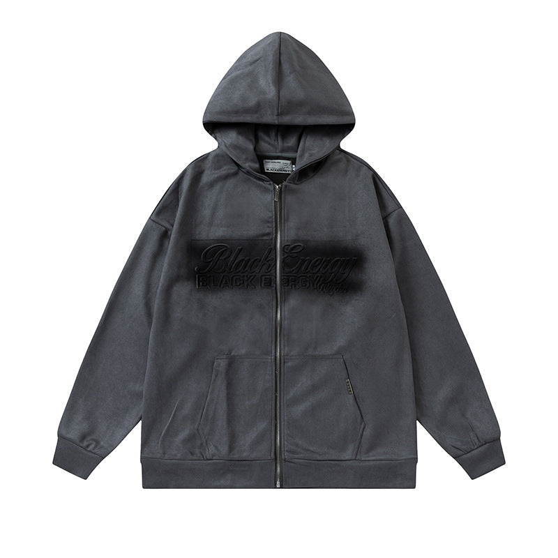 Hearth Suede Hooded Cardigan