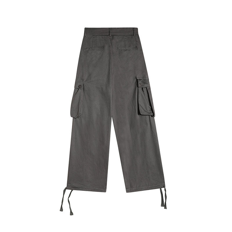 Rover Men's Straight Multi-Pocket Pocket Cargo Pants