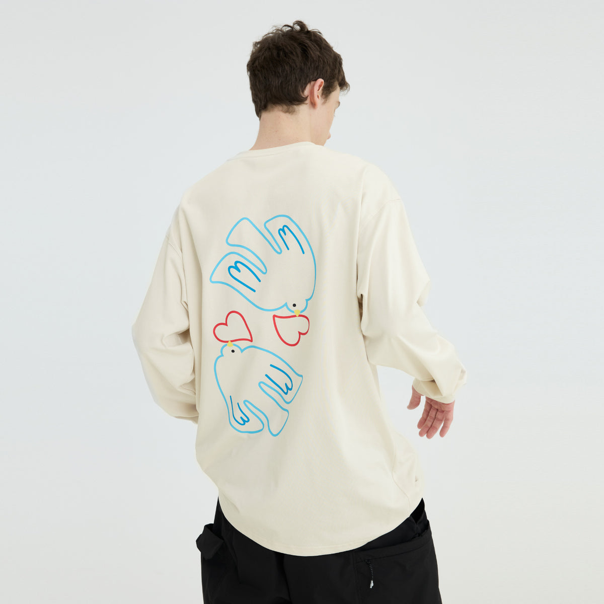 Archive Bexley Men's Long-Sleeve Round T-Shirt