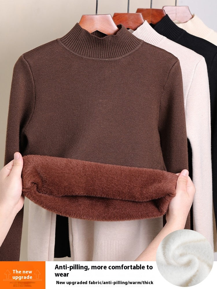 Hearth Bexley Fleece-Lined Thick Turtleneck Sweater