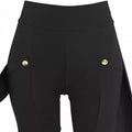Rover High-Waist Button Cargo Pants