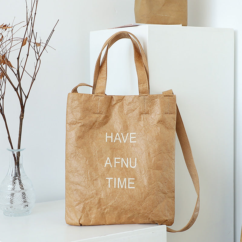 Carry Washed Vintage Tote Bag