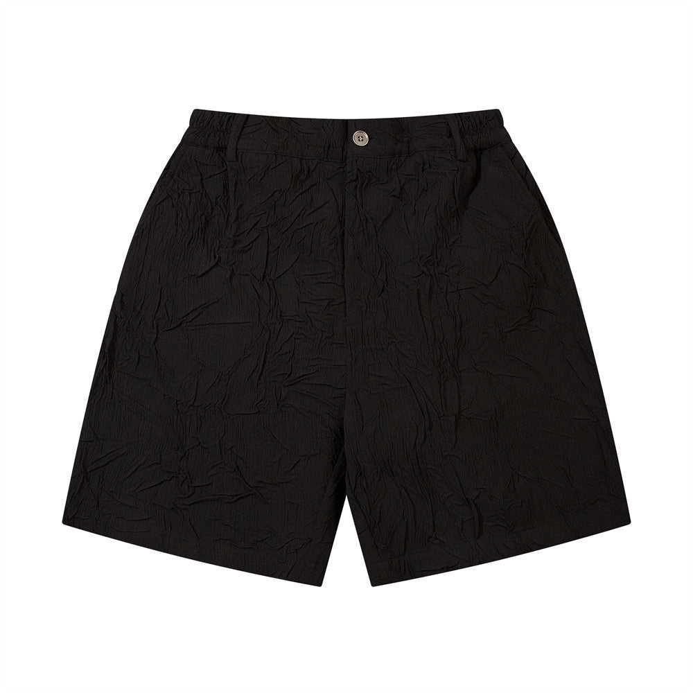 Rover Men's Pleated Solid Shorts