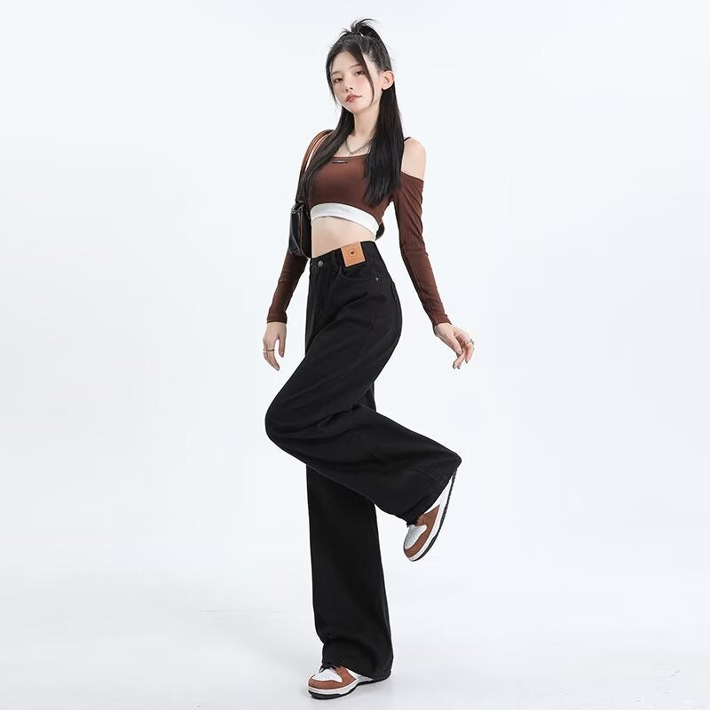 Indigo Calder Straight Jeans