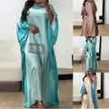 Nova Arden Long-Sleeve Printed Maxi Dress