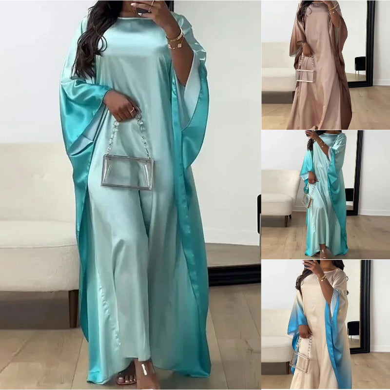 Nova Arden Long-Sleeve Printed Maxi Dress