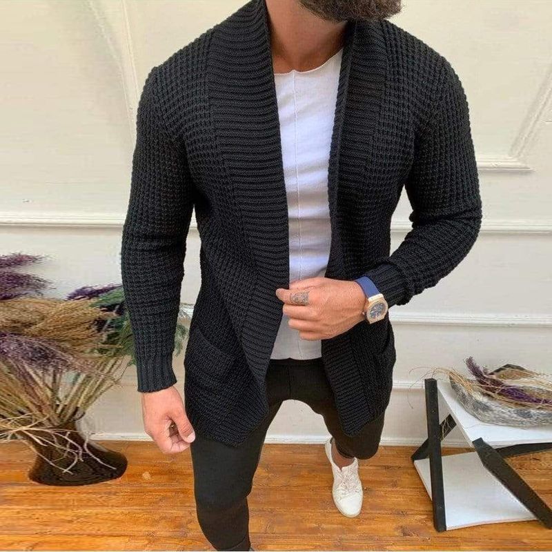 Atlas Men's Striped Cardigan