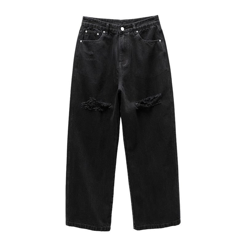 Indigo Calder Men's Relaxed Straight Jeans